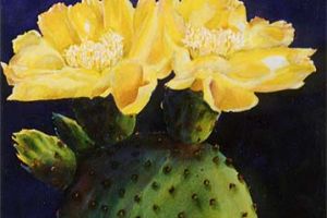 Melegben is díszesen: az Opuntia kaktusz